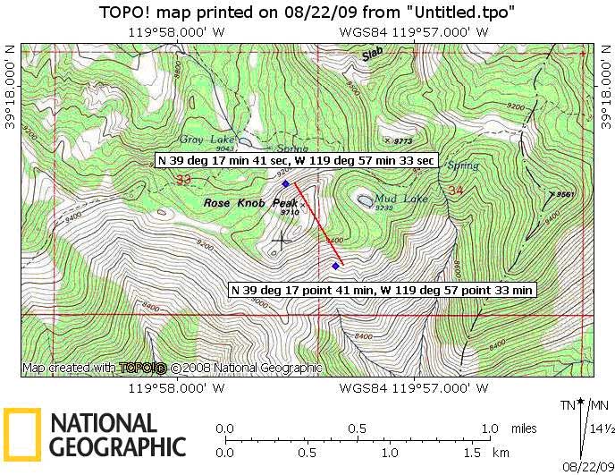 mountain survival reading lat and long coordinates